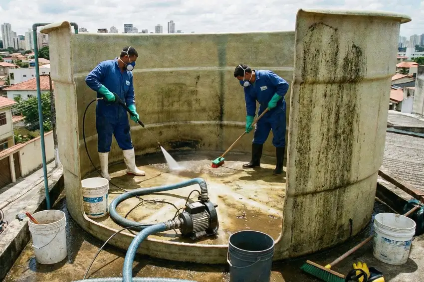 Limpeza de Caixa D’agua